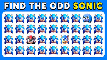 Vind de enige die er niet bij is - Sonic the Hedgehog-editie! | Quiz met 60 epische levels