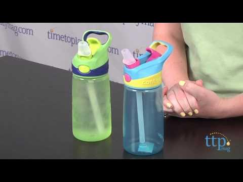 Kids Contigo Striker & Gracie Water Bottle Review 