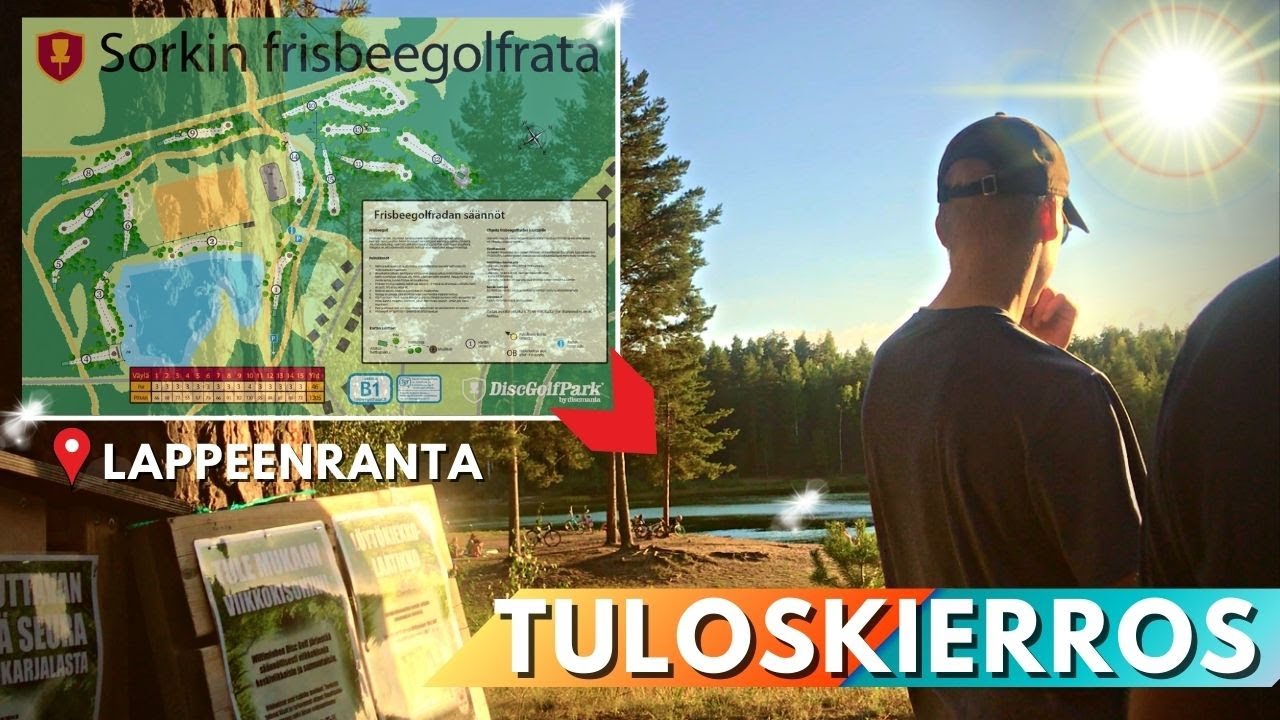 TODELLA MUKAVA JA TEKNINEN FRISBEEGOLFRATA!