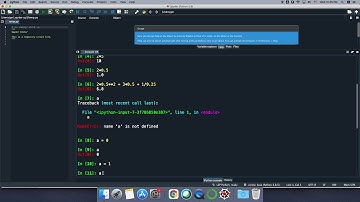 01 IPython, Variables, Types