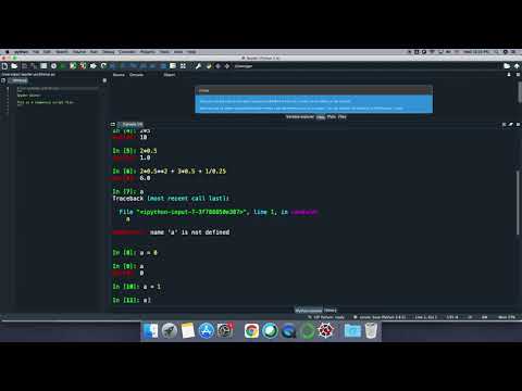 01 IPython, Variables, Types