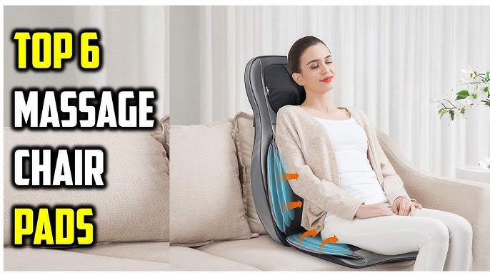 Shiatsu Chair Massager Full Body Back Neck Sides Thighs by Snailax Demo &  Review 