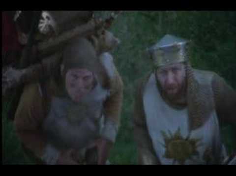 youtube monty python coconuts