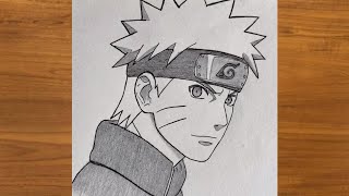 How to Draw Naruto Uzumaki | Naruto Drawing Step by Step | Easy Anime Drawing for Beginners  screenshot 5