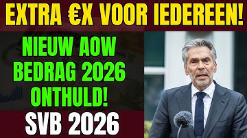 SVB AOW 2026 Schok Nieuwjaars Cadeau van €X Extra - Pensioen Boost voor Senioren!