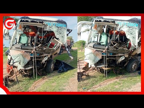 TRUCK AND BUS COLLISION KILLS DRIVER IN SHINYANGA 12 INJURED COMMANDER CONFIRMS 
