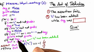 Art of Deduction Solution - Software Debugging