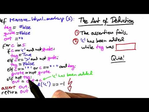Art of Deduction Solution - Software Debugging
