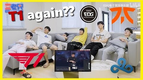 EDG reaction to Worlds Group draw #lpl