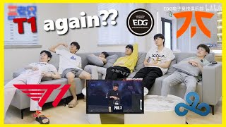 EDG reaction to Worlds Group draw #lpl