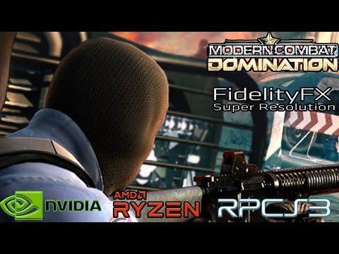 RPCS3 0.0.19 -13029 | Modern Combat: Domination 4K FSR 60 FPS | PS3 Emulator Performance Gameplay