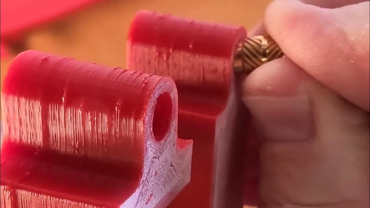 3D Printer Nut Inserts How to Use YouTube