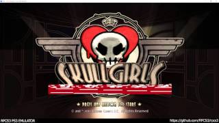 RPCS3 PS3 Emulator - Skullgirls Ingame! DX12 RPCS3 PS3 Emulator - Skullgirls Ingame! DX12