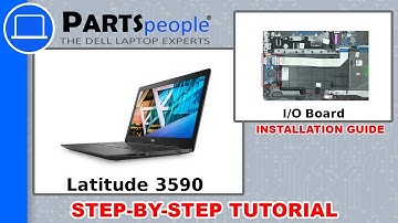 Dell Latitude  3590 (P75F001) I/O Board How-To Video Tutorial