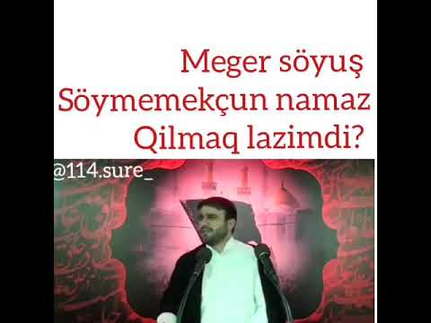 Hacı Ramil - Məgər söyüş söyməməkçün Namaz qılmaq lazımdı?