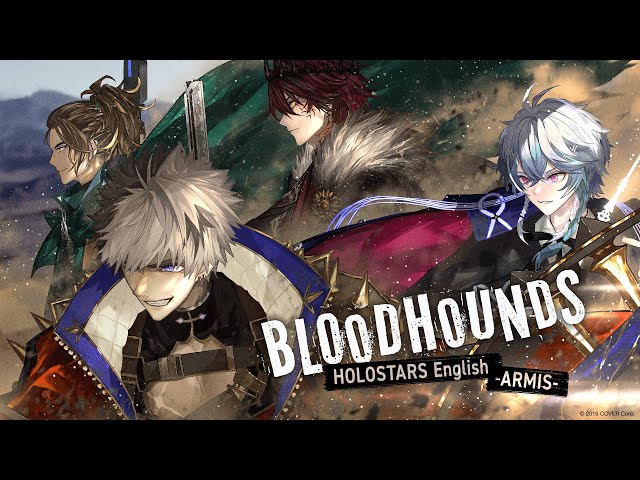 【 #holoARMIS 】- BLOODHOUNDS - Debut original song【MV】のサムネイル