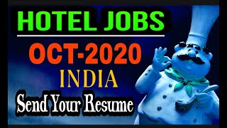 Urgent Hotel Jobs Available Immediate Hotel Job Openings Hotel Jobs October 2020