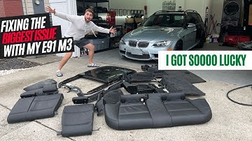 Building A Custom 1 of 1 E91 M3 Wagon! (Part.26)