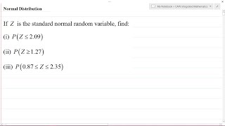 Famous CAPE Integrated Mathematics - Module 2: Statistics - Normal Distribution Profile