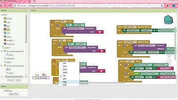 cara membuat aplikasi dan program control lampu di mit app invetor2 arduino project | part3 !!!