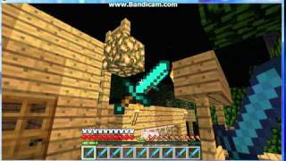 I throw my diamond sword in the air all times! (minecraft unlimited diamond sword continued...)