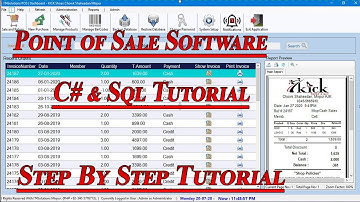 01-Developing Step By Step Point of Sale and Inventory System In C#.Net and SQL Server Full Tutorial