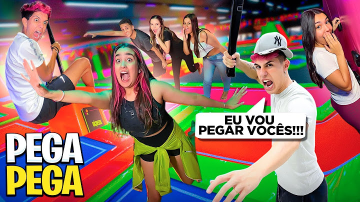 PEGA-PEGA EXTREMO NO MEGA PARQUE DE CAMA ELÁSTICA *muito difícil