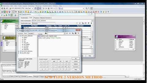 Slowly Changing Dimension Type 2(VERSION)  Illustration Using Informatica