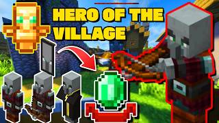 My First Village Raid in Minecraft