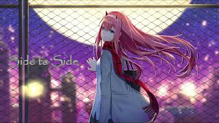 ♡ Nightcore ♡　Ariana Grande ☆ Side to Side