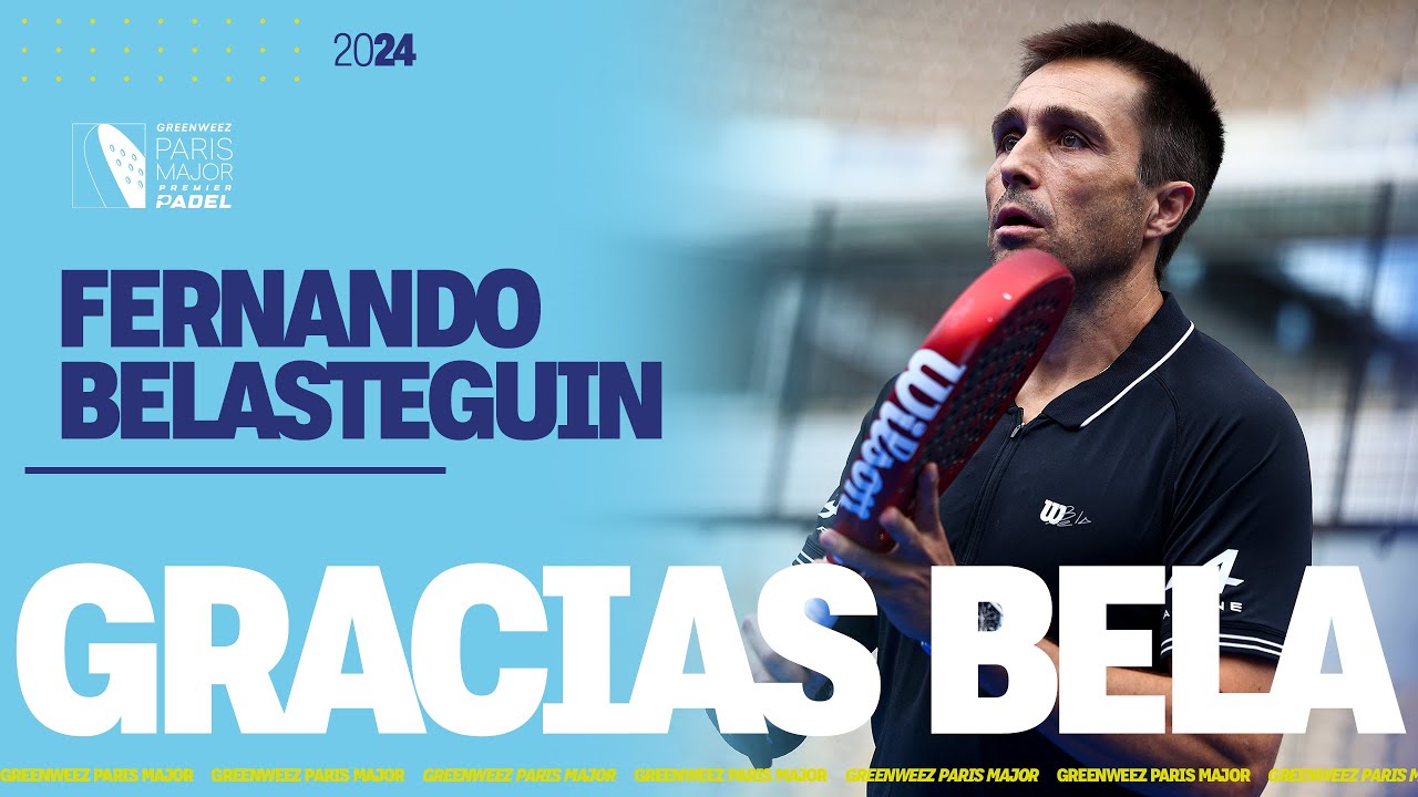 Hommage à Belasteguin | Greenweez Paris Major 2024