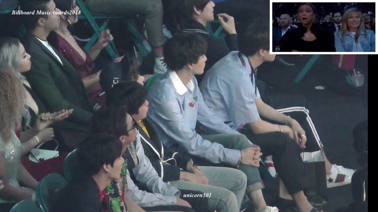 180520 BTS reaction to John Legend @BBMAs