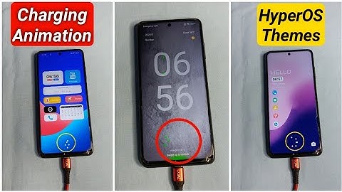 Charging Animation HyperOS Themes