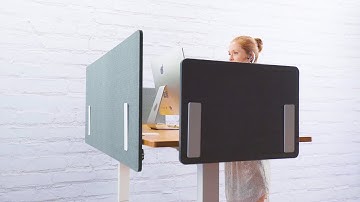 Acoustic Privacy Panels by UPLIFT Desk