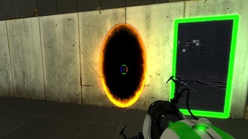 Portal: Reloaded Orange portal glitch