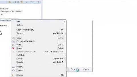 Web Services Part 4   How to create SOAP Web Services Hands on using Eclipse