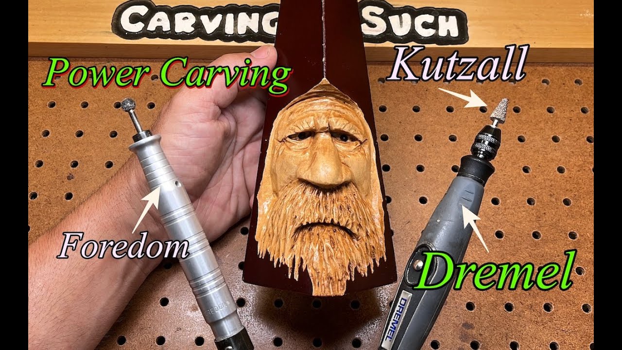 How to Wood Carve/Power Carve with the Dremel Stylo 