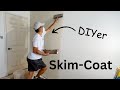 Dad's Guide for Skim-Coating a Bedroom Wall