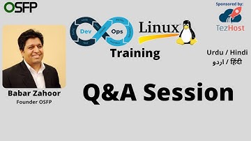 Question and Answer Session | Learn Advanced Linux and DevOps | Babar Zahoor