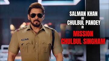 Salman Khan as Chulbul Pandey | Misson Chulbul Singham | Singham Again Scene | Rohit Shetty