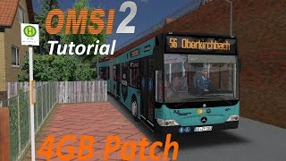 OMSI 2 Tutorial [60FPS] | 4GB Patch | Installation