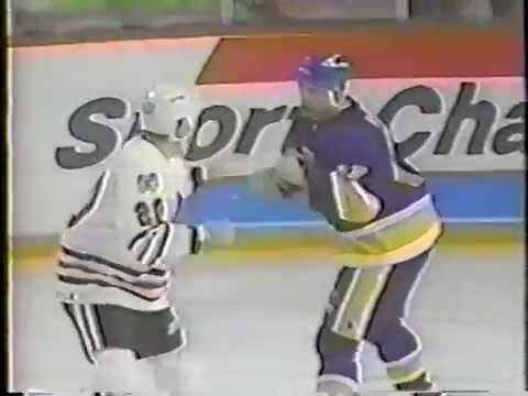 Basil McRae vs Darin Kimble  Round 3   NHL Oct 26/1993