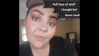 Full Face of Stuff I Bought but Never Used \/\/ 1st Impressions