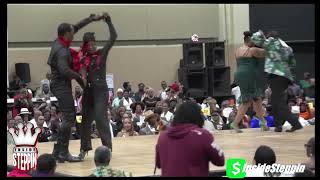 Worlds Largest Steppers Competition / Lloyd Johnson & Celeste Sutton / Lindy & Crystal Holmes