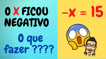 O que fazer quando OX da equação fica negativo?