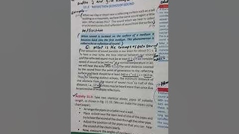 Marking Topic Reflection ( Echo) of Sound unit 11