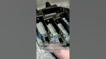 Robot Hand - 3D Printed Palm Inmoov ver i02 Printing Robotics