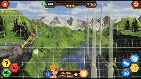 Bridge Construction Simulator level 25