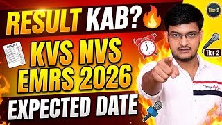 KVS NVS EMRS Tier-2 Result Date🔥 Interview Process Cut Off Update | Demo Teaching Marks Abhishek Sir