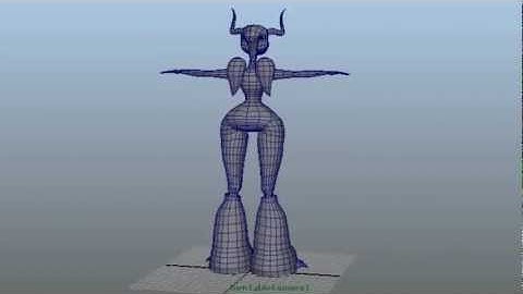 Character Modeling - Wireframe Turnaround (IN PROGRESS)